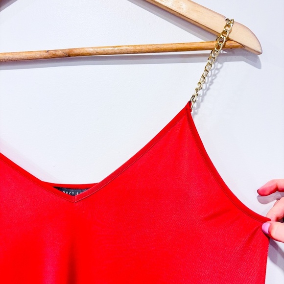 SUZY SHIER Coral tank top - Picture 4 of 6